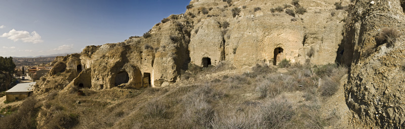 Casas Cueva de Purullena-Hoya de Guadix