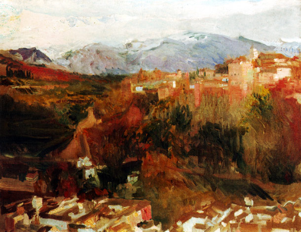 alhambra-joaquin-sorolla-y-bastida-peinture-andalousie