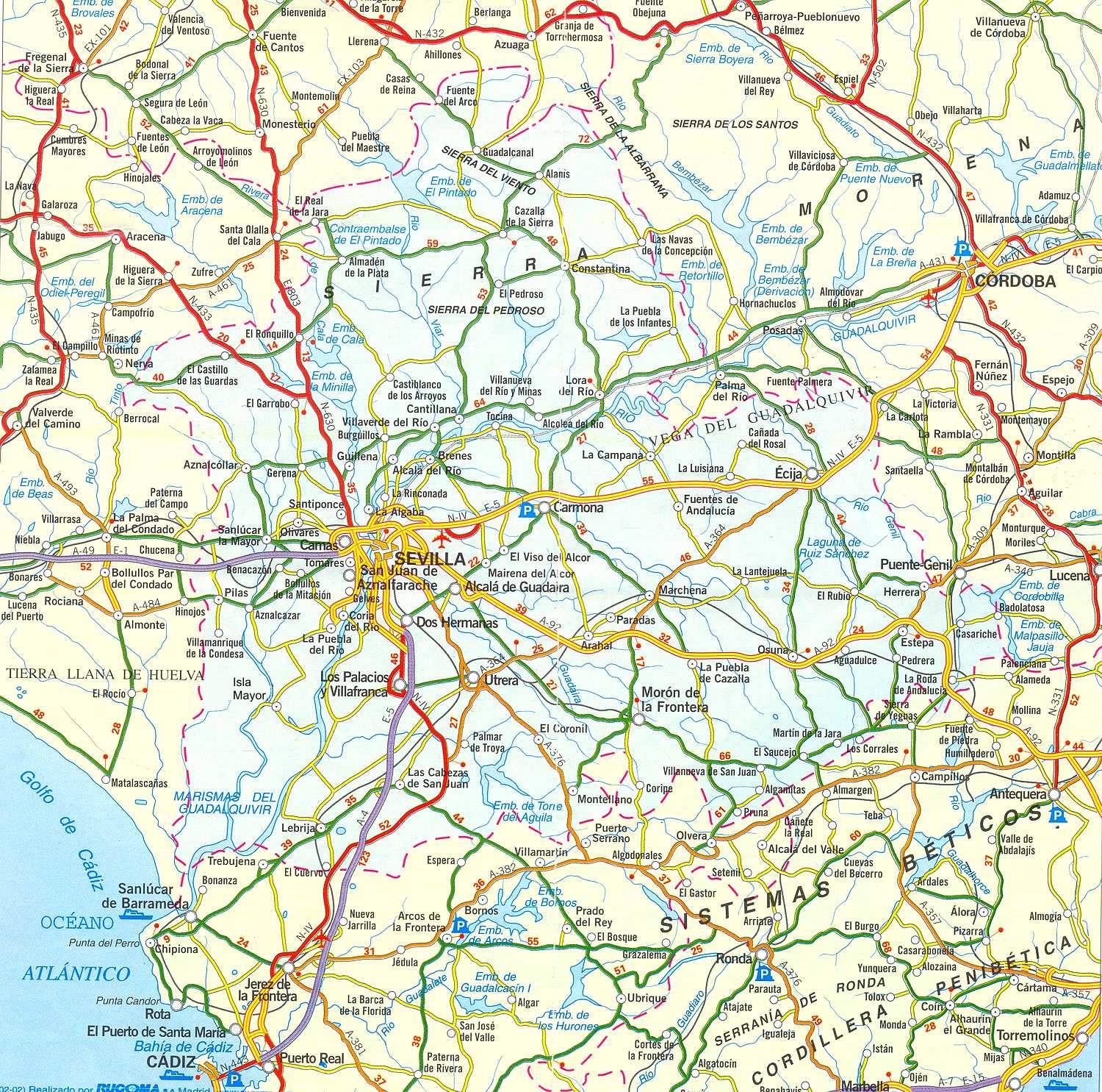 seville-carte-geographique