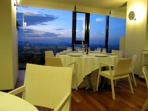 Dîner au Parador d'Antequera avec vue sur le paysage
